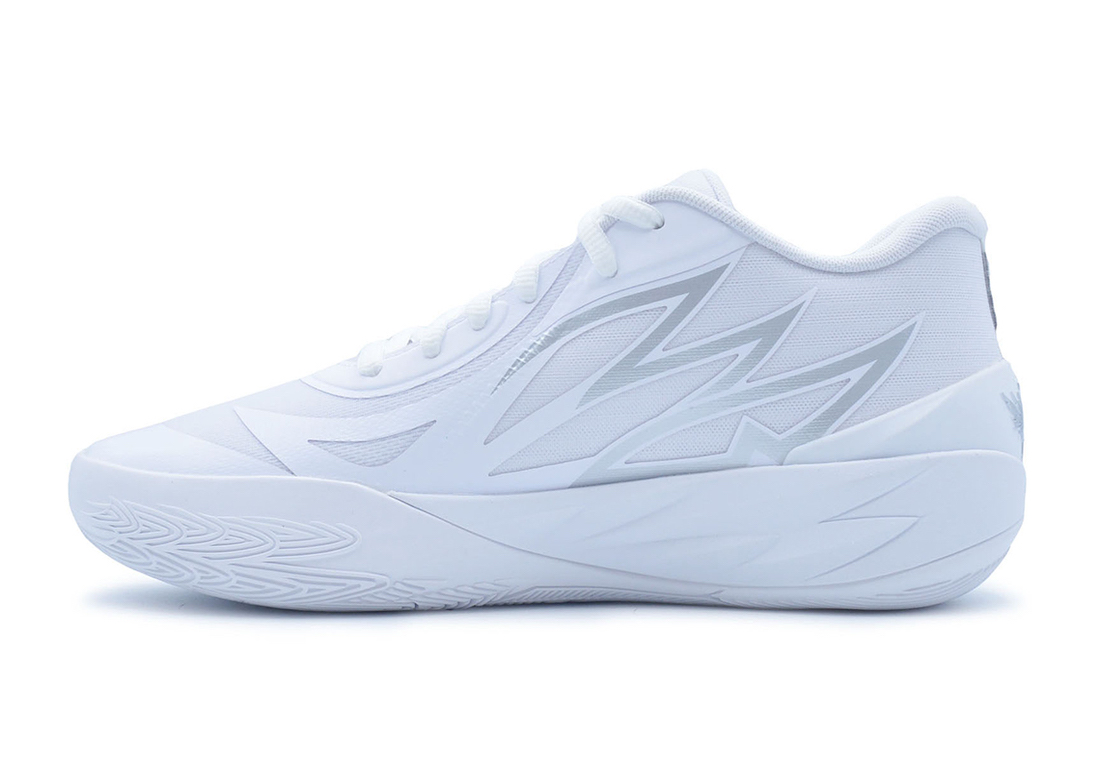 Puma LaMelo Ball MB.02 Low Triple White